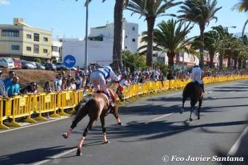 Carreras de caballo de las fiestas de San Juan 2018 de Telde (Foto Francisco Javier Santana)
